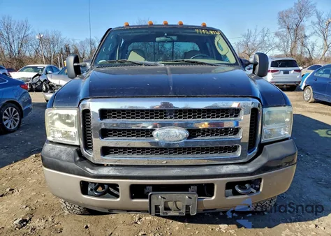 2006 Ford F250 Super Duty из США, поврежденный, VIN 1FTSW21546ED42379